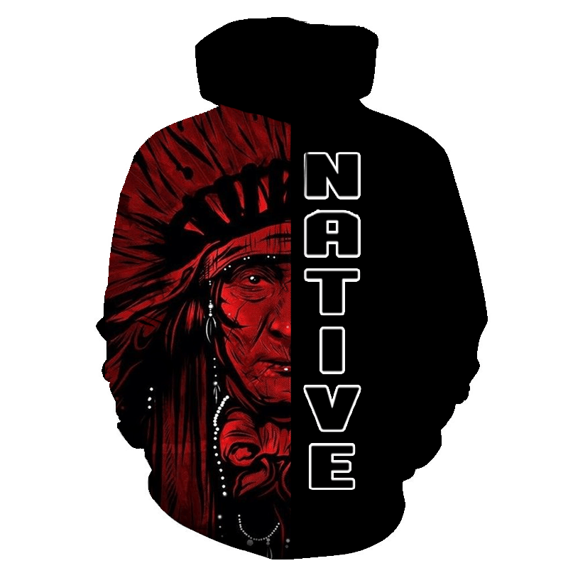 Native American Pullover Unisex Hoodie Bt01 #17764