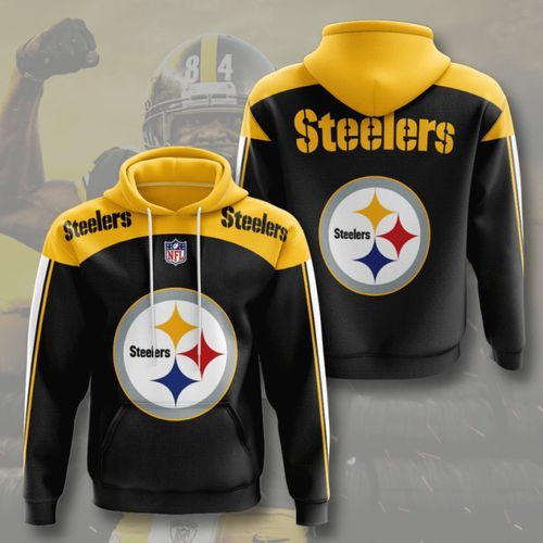 Amazon Sports Team Nfl Pittsburgh Steelers No196 Hoodie 3D