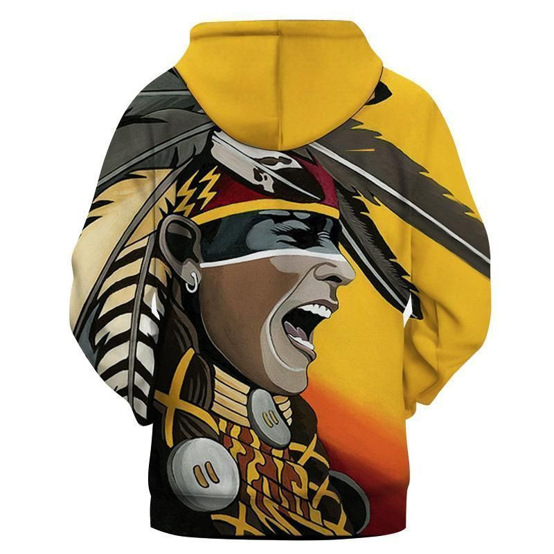 Pow Wow Dancer Native American Hoodie BT06