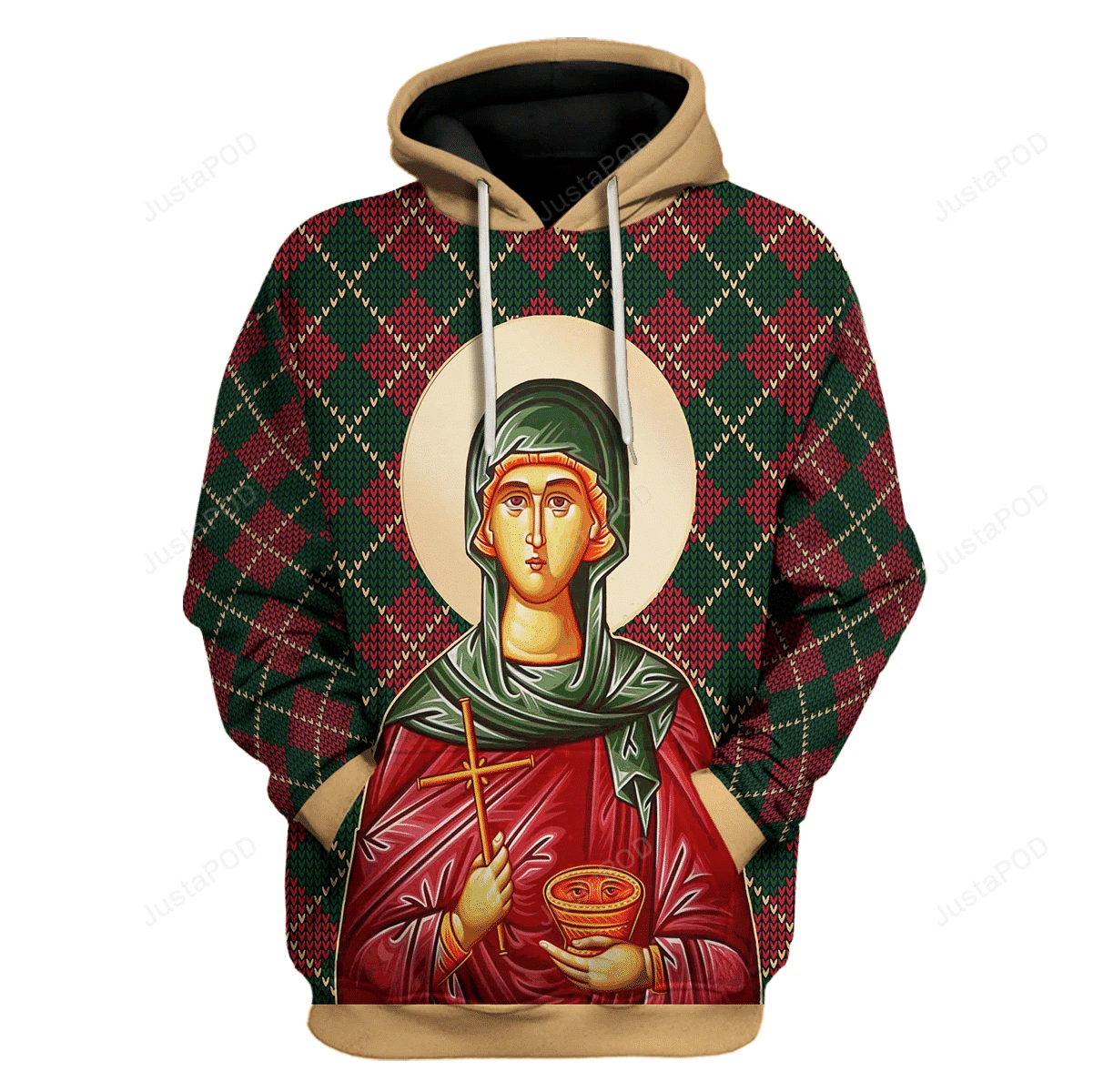 St. Paraskeve 3D All Print Hoodie, Zip- Up Hoodie