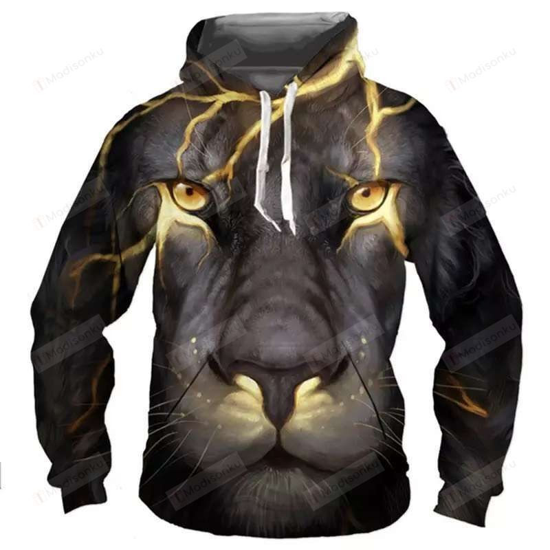 Lion For Unisex 3D All Over Print Hoodie, Zip-up Hoodie