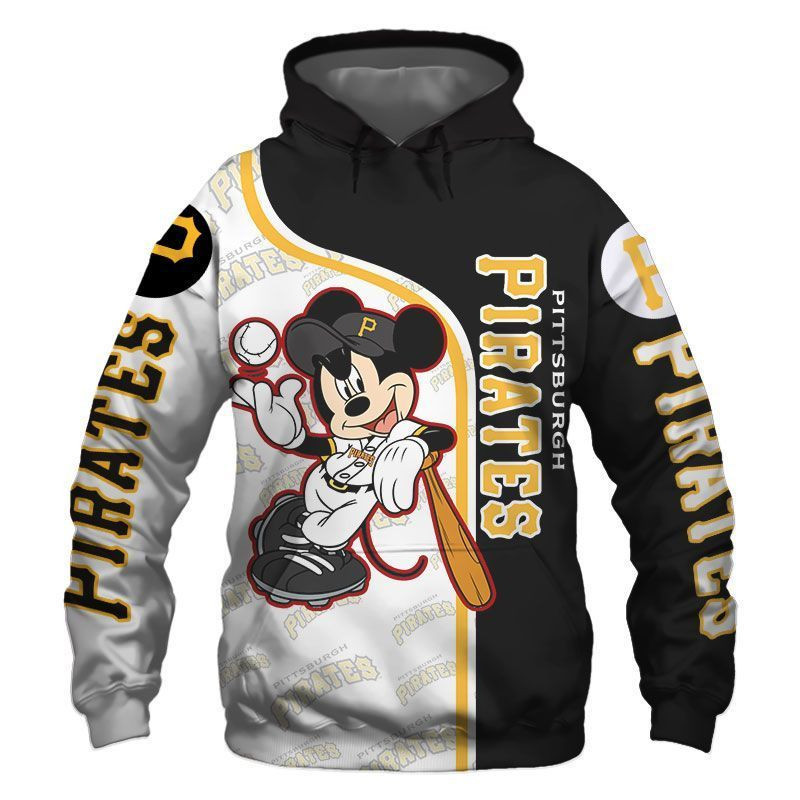 Mlb- Pittsburgh Pirates 3d Hoodie Style 07