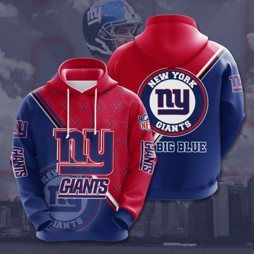 Amazon Sports Team New York Giants Nfl Hoodie 3D