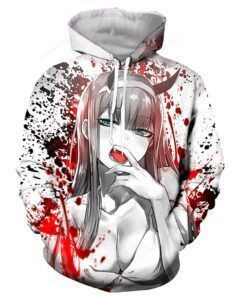 Harajuku 3D All Print Hoodie, Zip- Up Hoodie