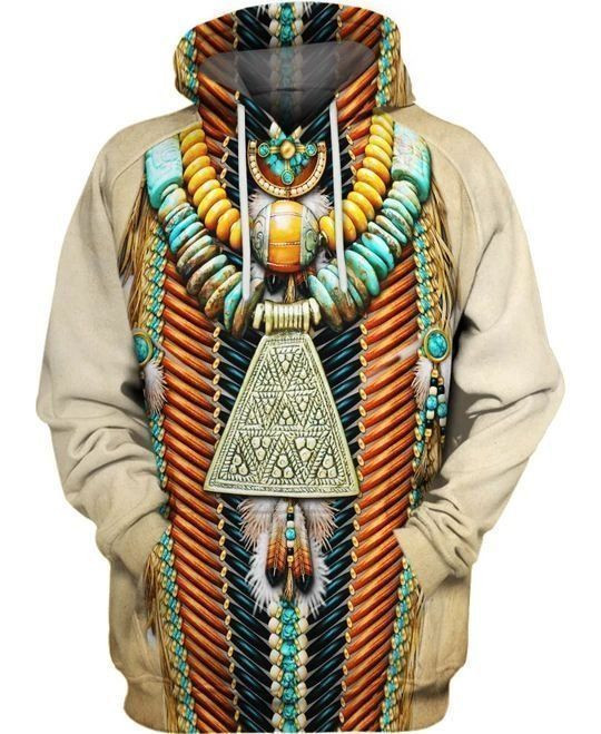 Native American Pattern Hoodie BT13