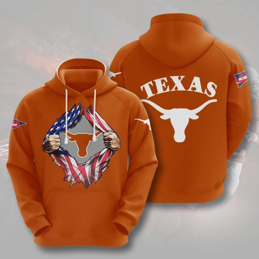 Texas Longhorns No1949 Custom Hoodie 3D