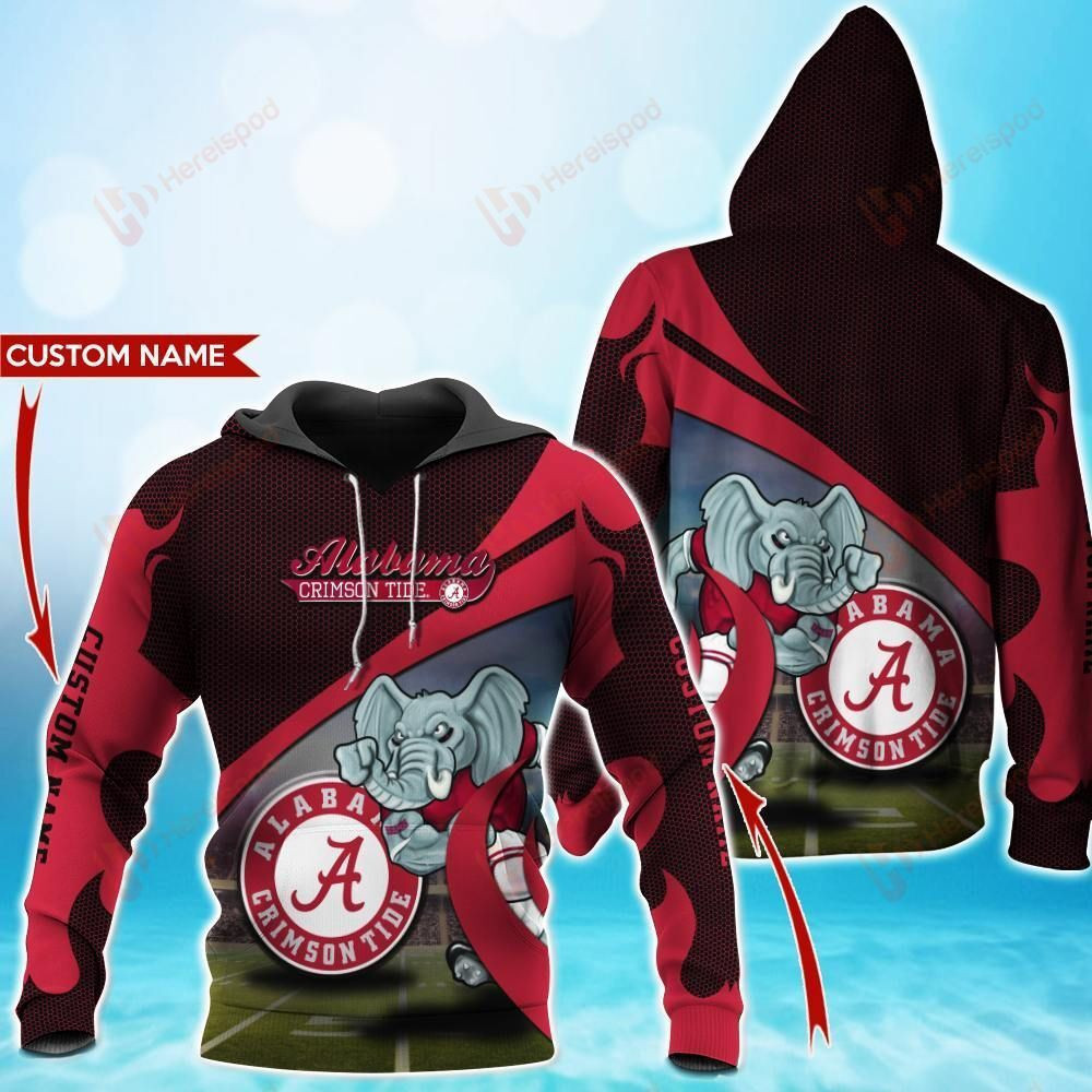 Alabama Crimson Tide Personalized 3D Hoodie