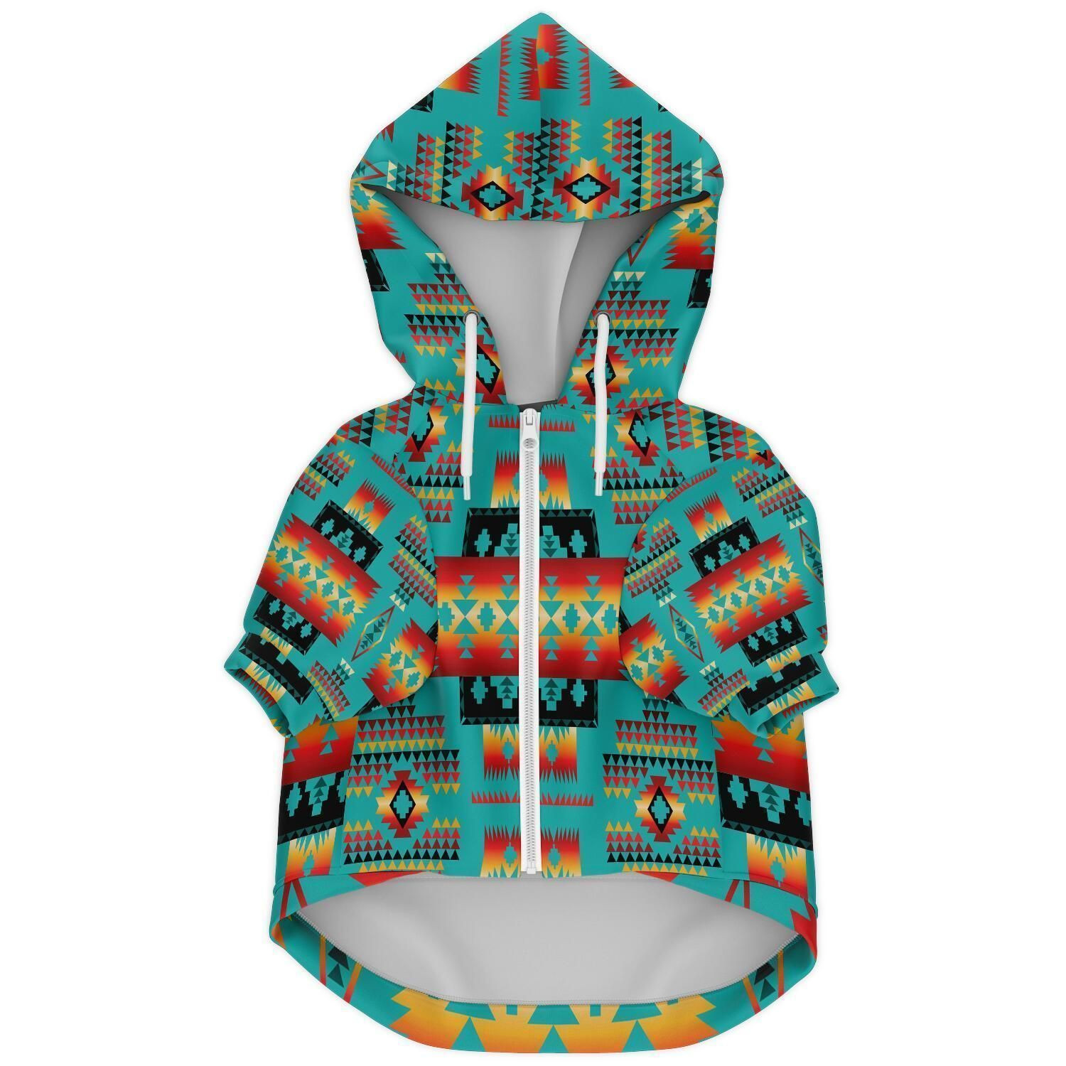 Native American Zipped Unisex Hoodie BT06