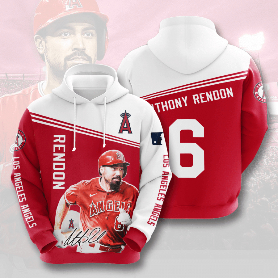 Los Angeles Dodgers Anthony Rendon 3D Hoodie Sweatshirt For Fans Men Women All Over Printed Hoodie