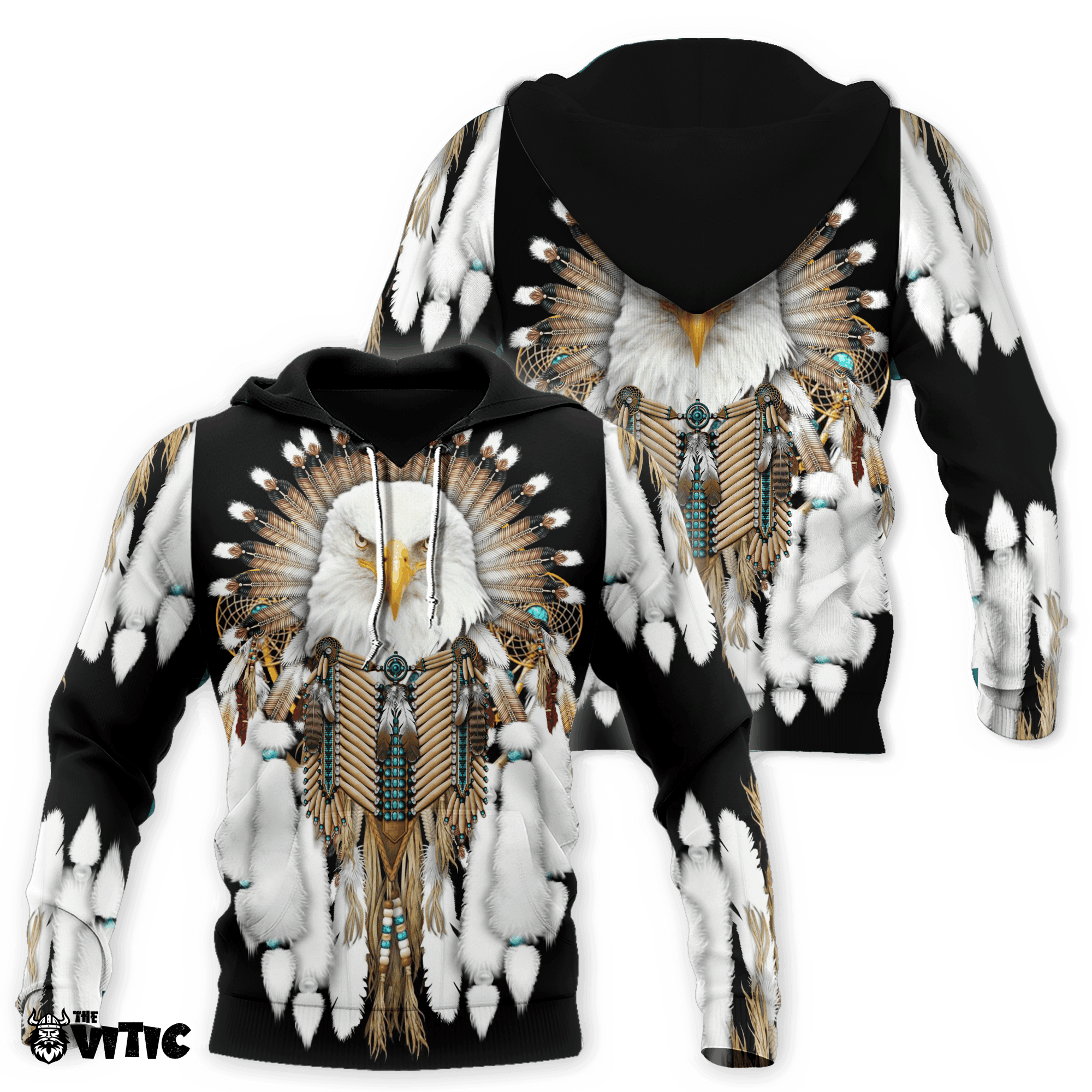 Falcon Native American Sport Hoodie 10300