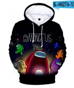 Among Us 3D All Print Hoodie, Zip- Up Hoodie