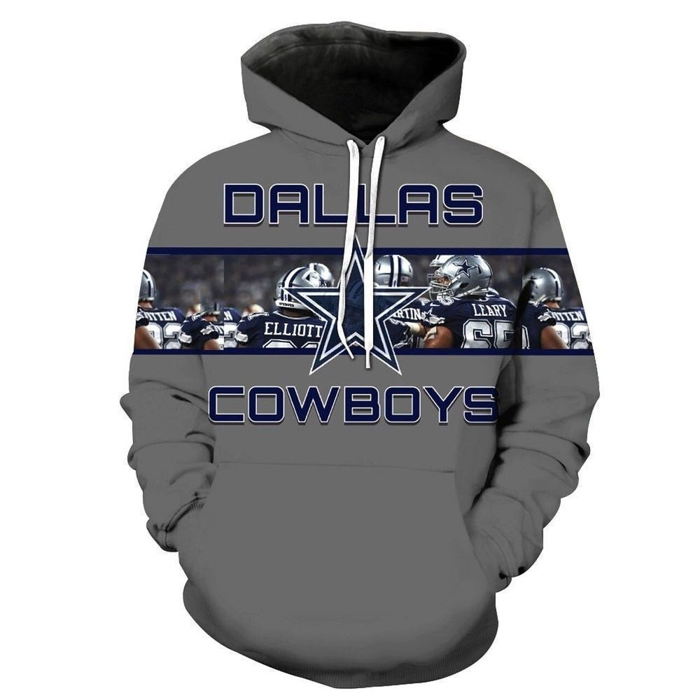 NFL Dallas Cowboys Men And Women 3D Full Printing Hoodie Zip Hoodie NFL Dallas Cowboys 3D Full Printing Shirt