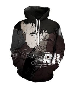 Samurai 3D All Print Hoodie, Zip- Up Hoodie