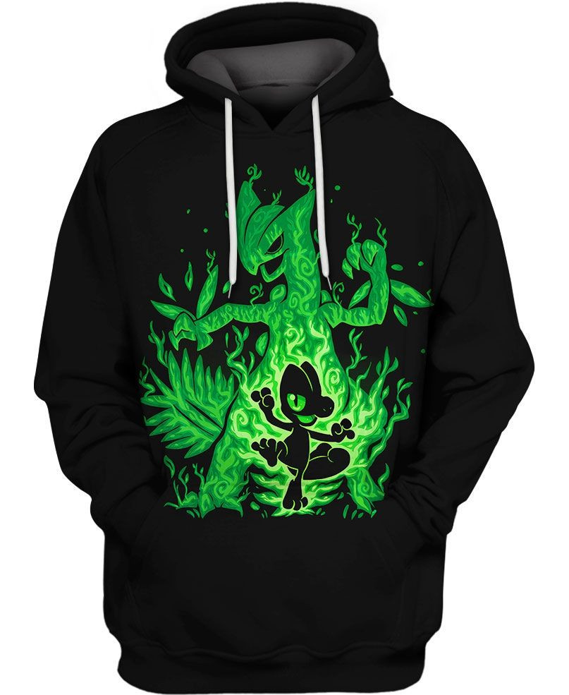 The Grass Lizard Within 3D All Over Print Hoodie, Zip-up Hoodie