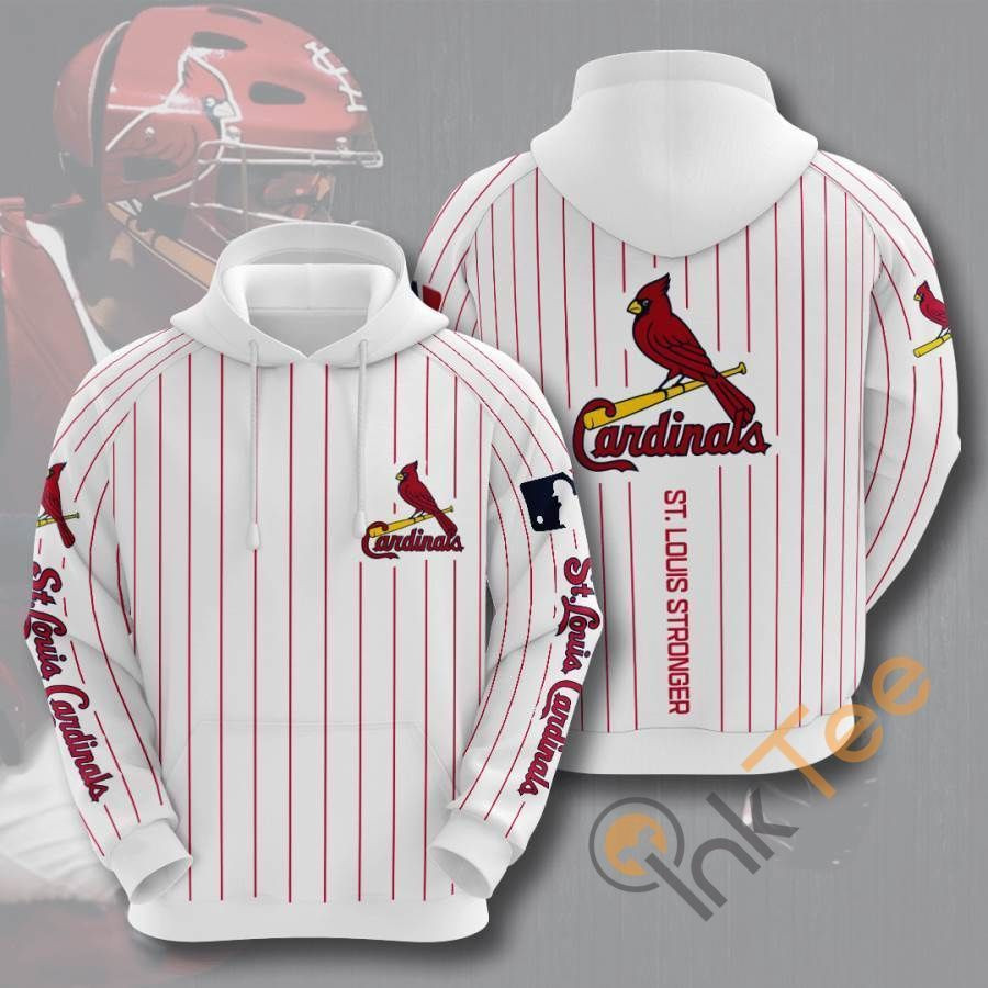 Sports Baseball Mlb St Louis Cardinals Usa 656 Hoodie 3D