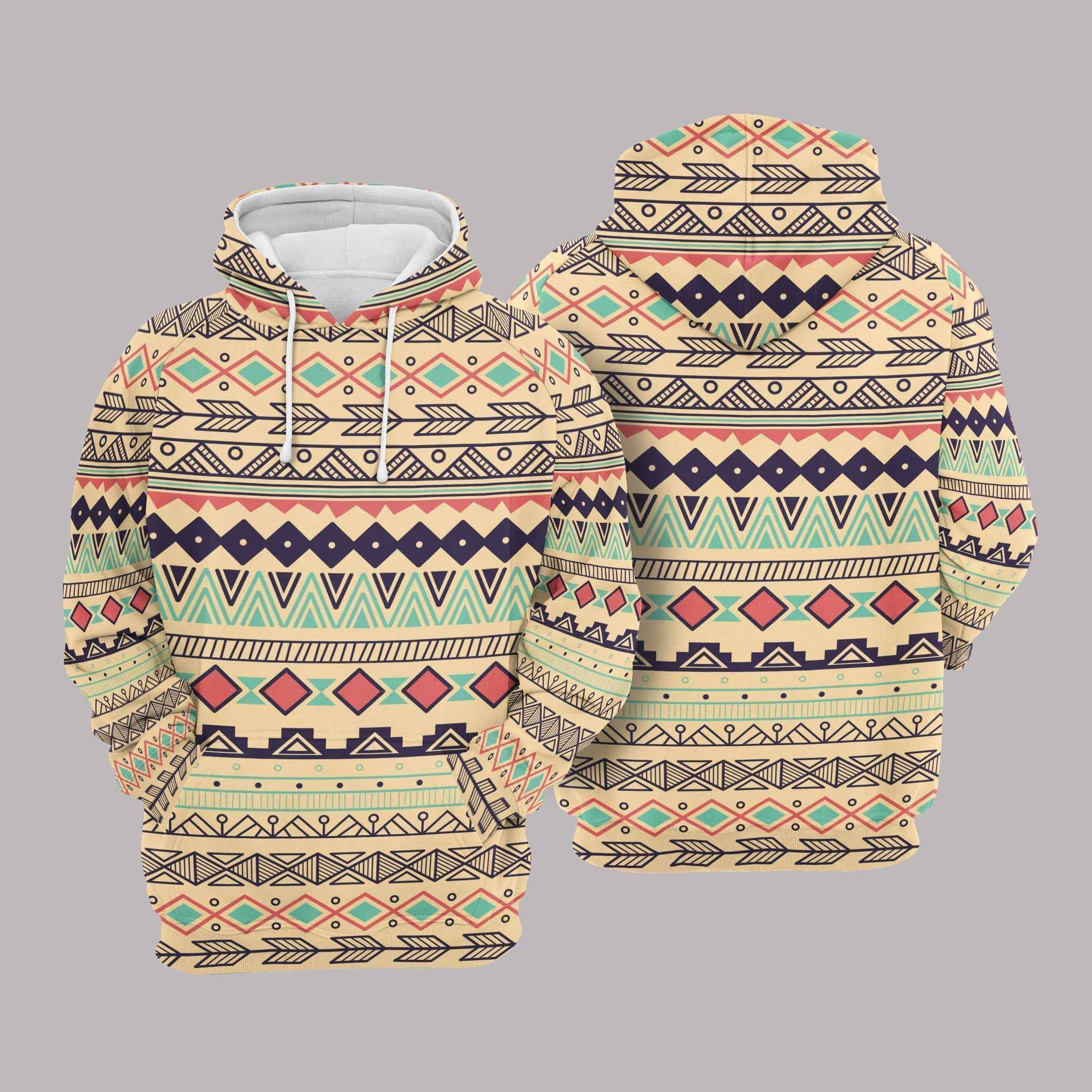 Native American Pullover Unisex Hoodie Bt03 #17769