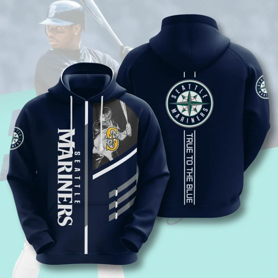 Mlb- Seattle Mariners 3d Hoodie Style 05