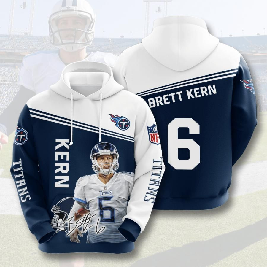 Tennessee Titans No1920 Custom Hoodie 3D Size S to 5XL