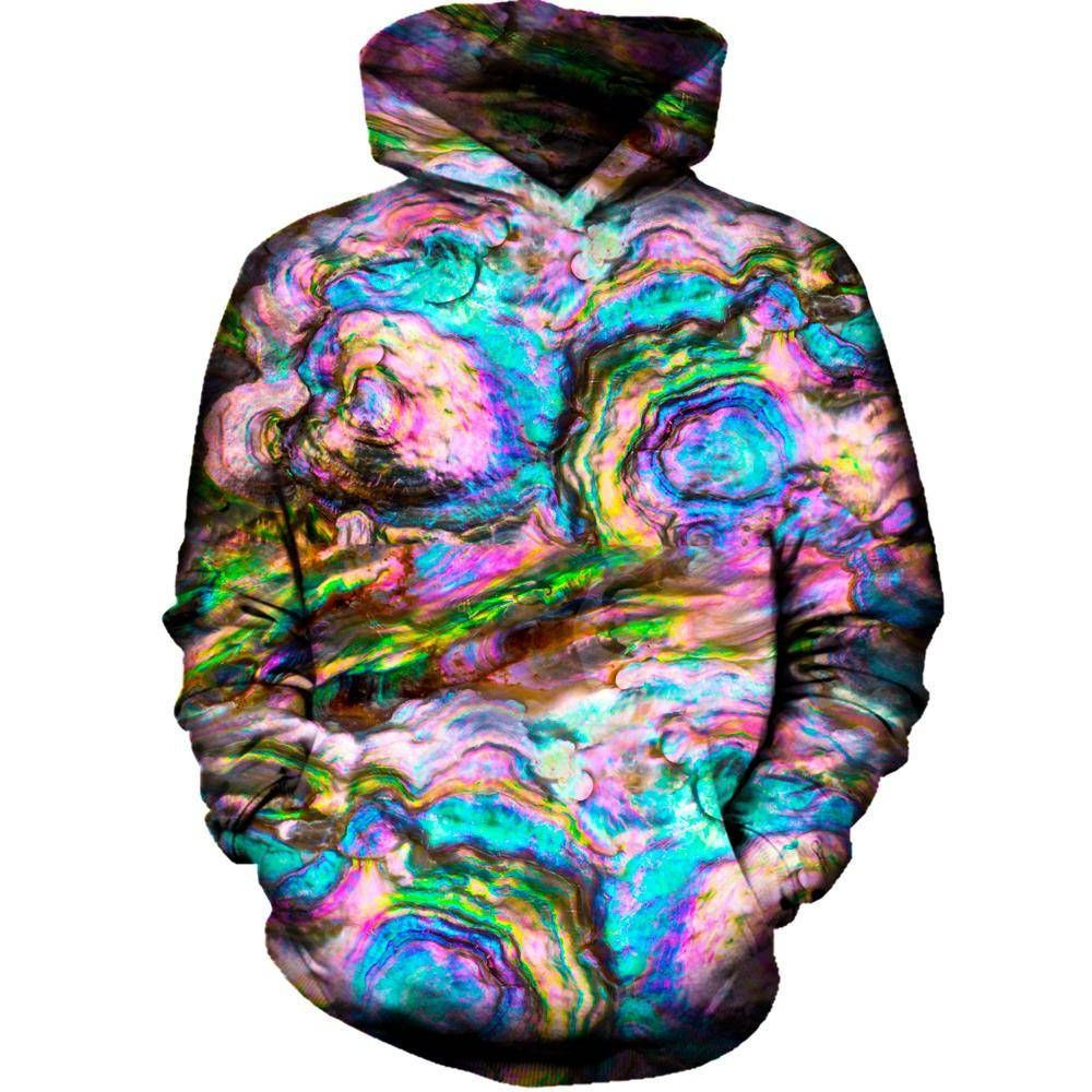 Pearl 3D All Over Printed Hoodie, Zip- Up Hoodie