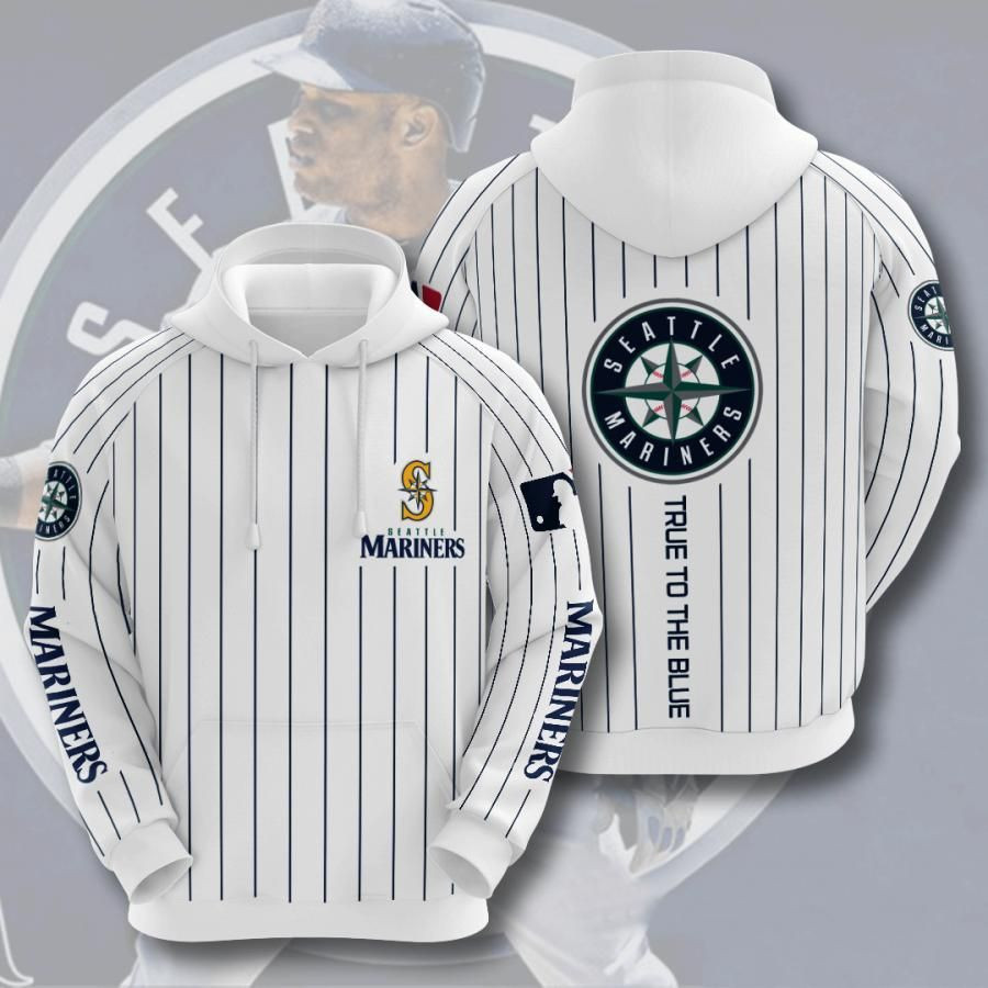 Seattle Mariners No1779 Custom Hoodie 3D