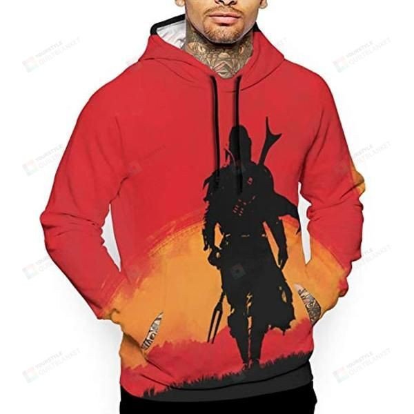 Star Wars The Mandalorian 3D All Over Print Hoodie, Zip-up Hoodie