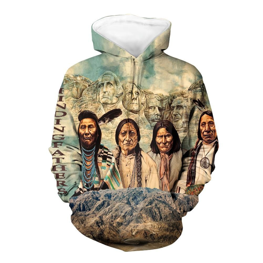 Founding Fathers Native American Hoodie