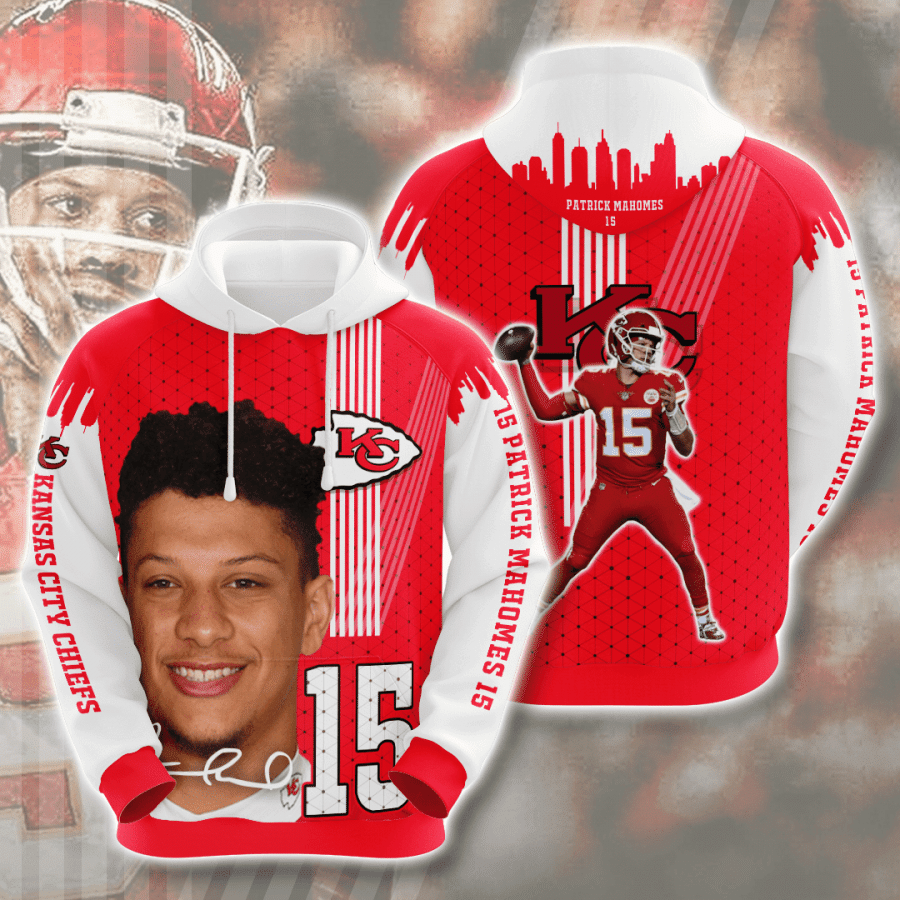 Kansas City Chiefs Patrick Mahomes Form 3D All Over Print Hoodie, Zip-up Hoodie