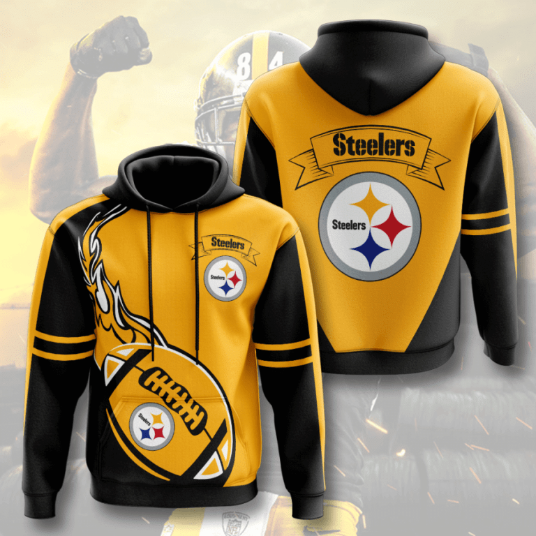 Pittsburgh Steelers 3D All Over Print Hoodie, Zip-up Hoodie