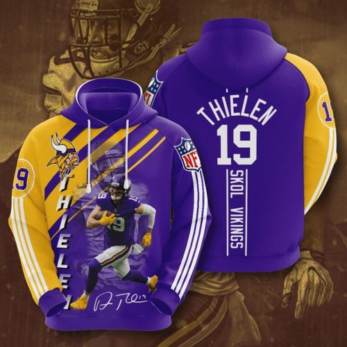 Amazon Sports Team Nfl Minnesota Vikings No431 Hoodie 3D