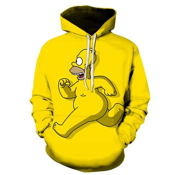 Homer Simpson and His Son 3D All Over Print Hoodie, Zip-up Hoodie