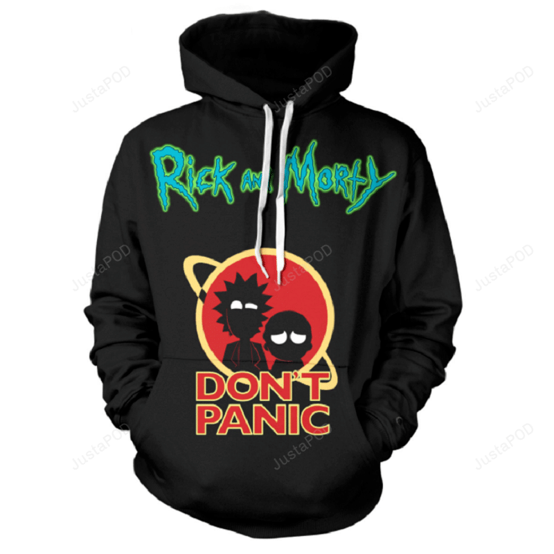 Rick and Morty 3D All Print Hoodie, Zip- Up Hoodie