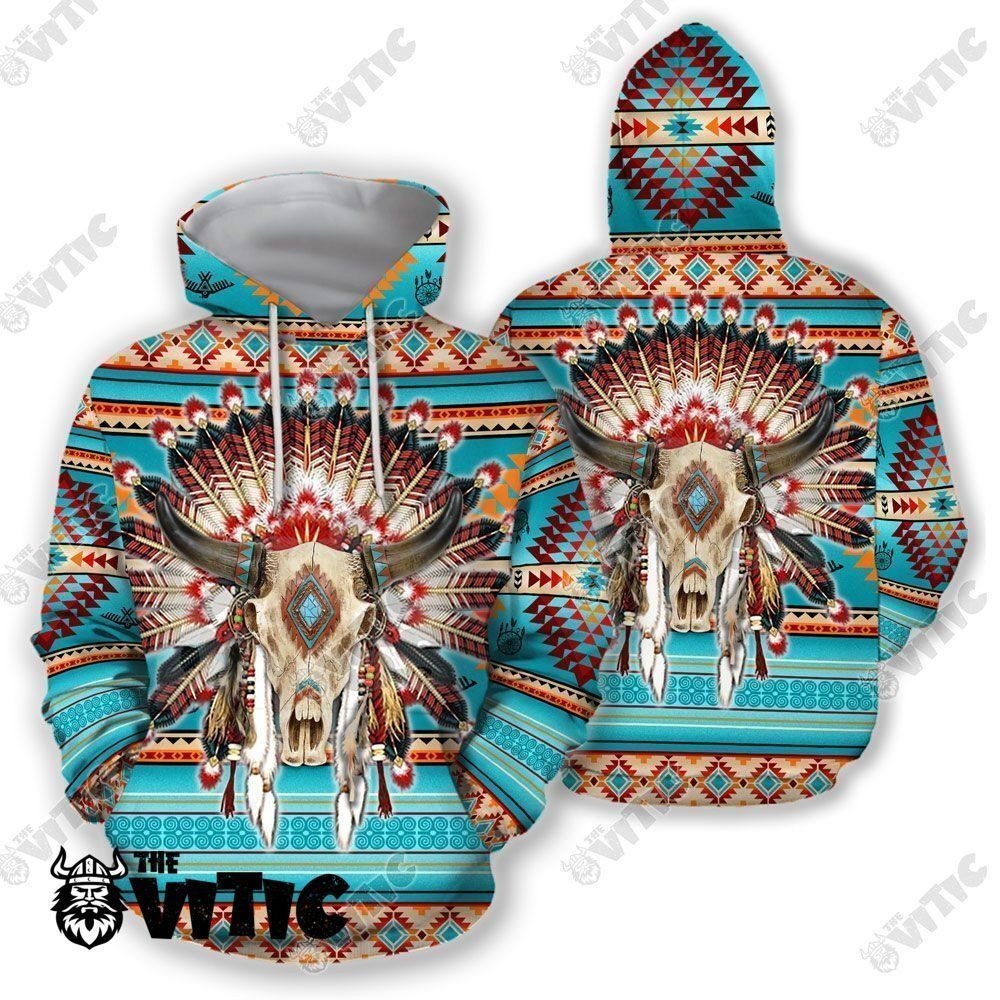 Buffalo Native American Hoodie 4603