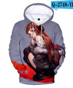 Anime Harajuku 3D All Print Hoodie, Zip- Up Hoodie