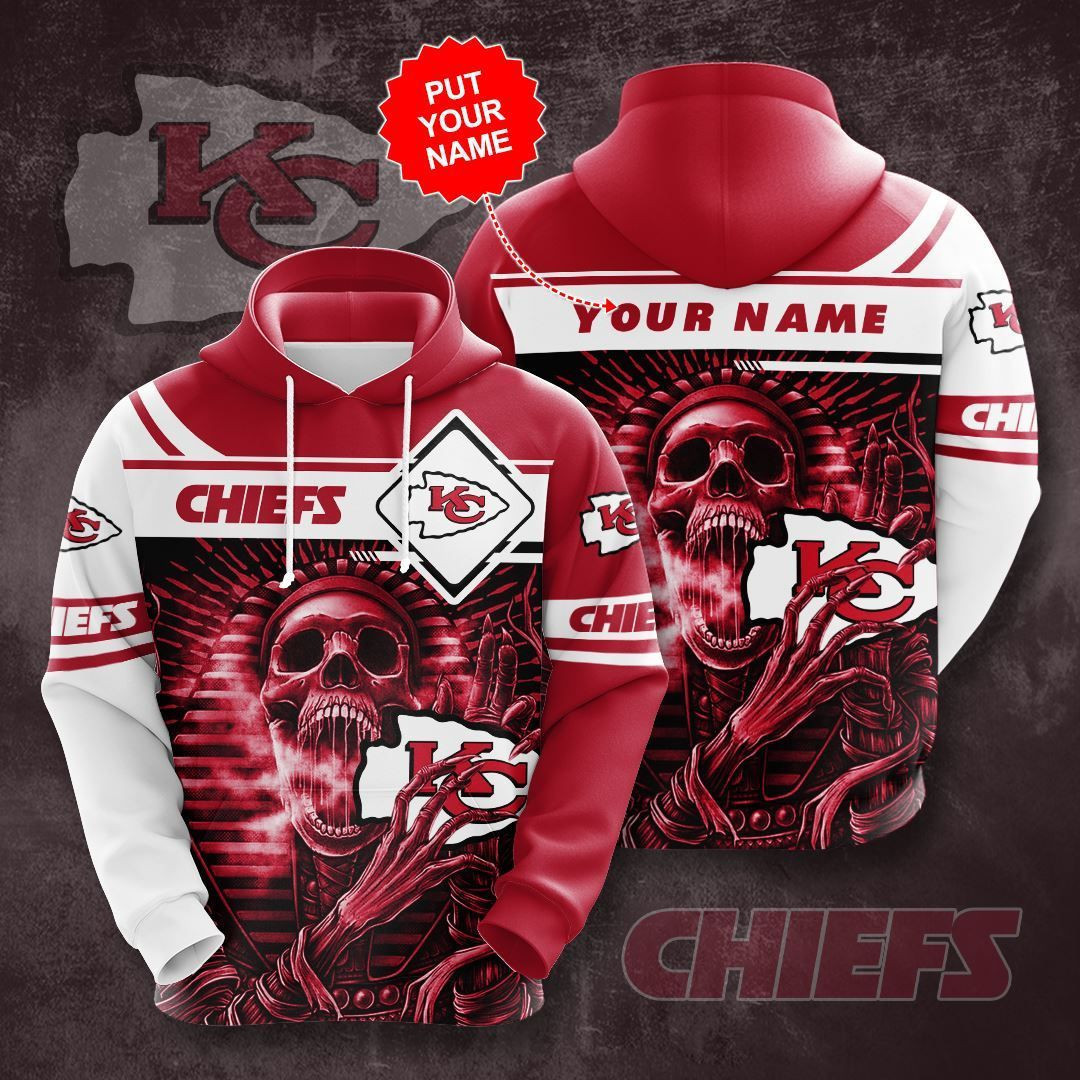 Personalized Kansas City Chiefs No933 Custom Hoodie 3D