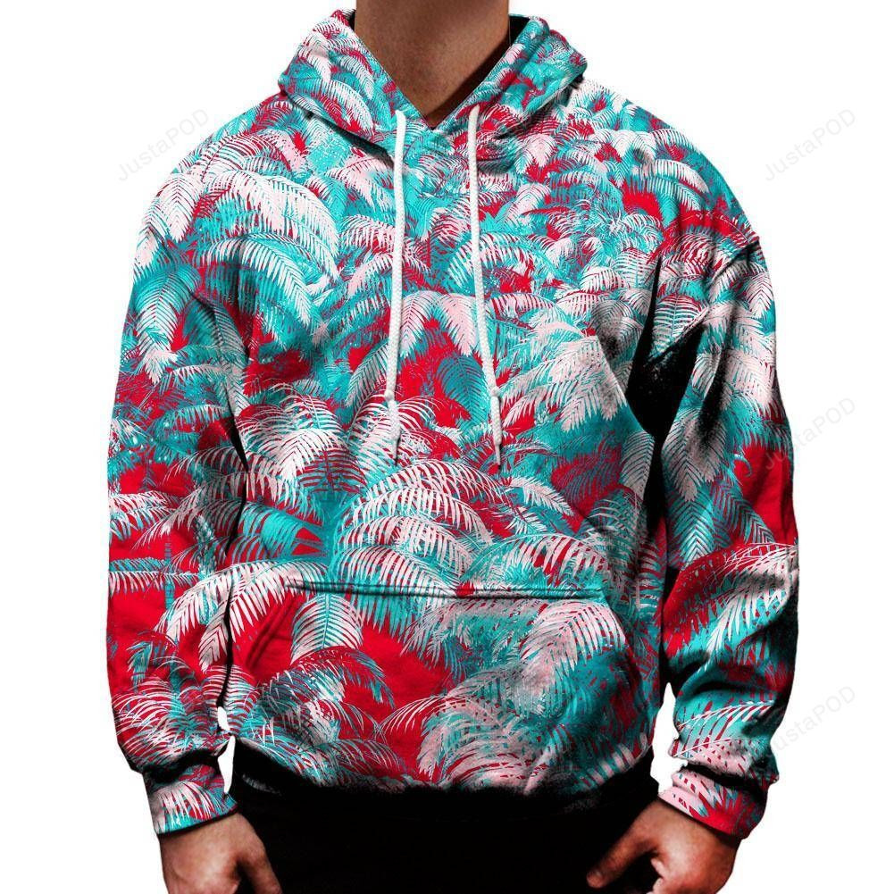 Party Jungle 3D All Over Printed Hoodie, Zip- Up Hoodie