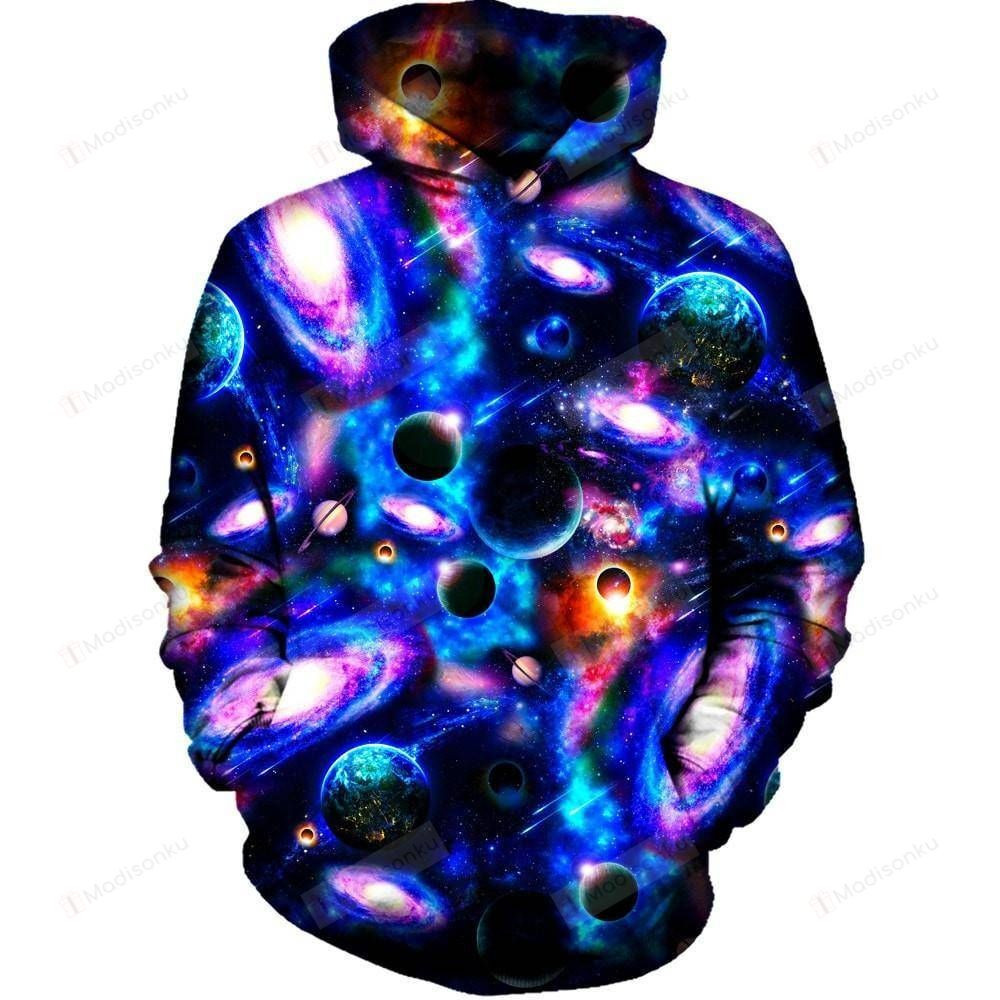 Battle Of The Galaxies 3D All Over Print Hoodie, Zip-up Hoodie