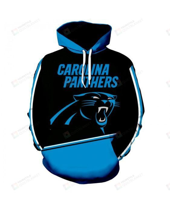 Carolina Panthers 3d Hoodie 06