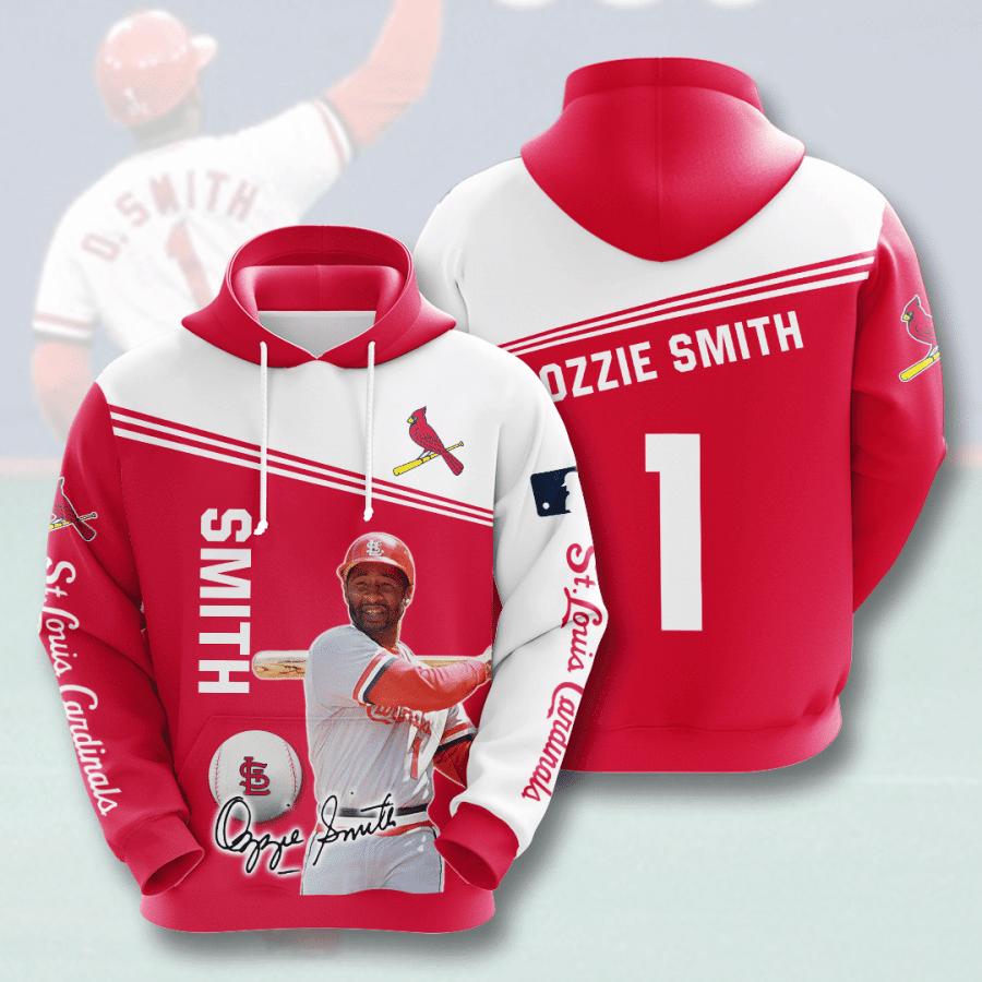 St Louis Cardinals No1844 Custom Hoodie 3D