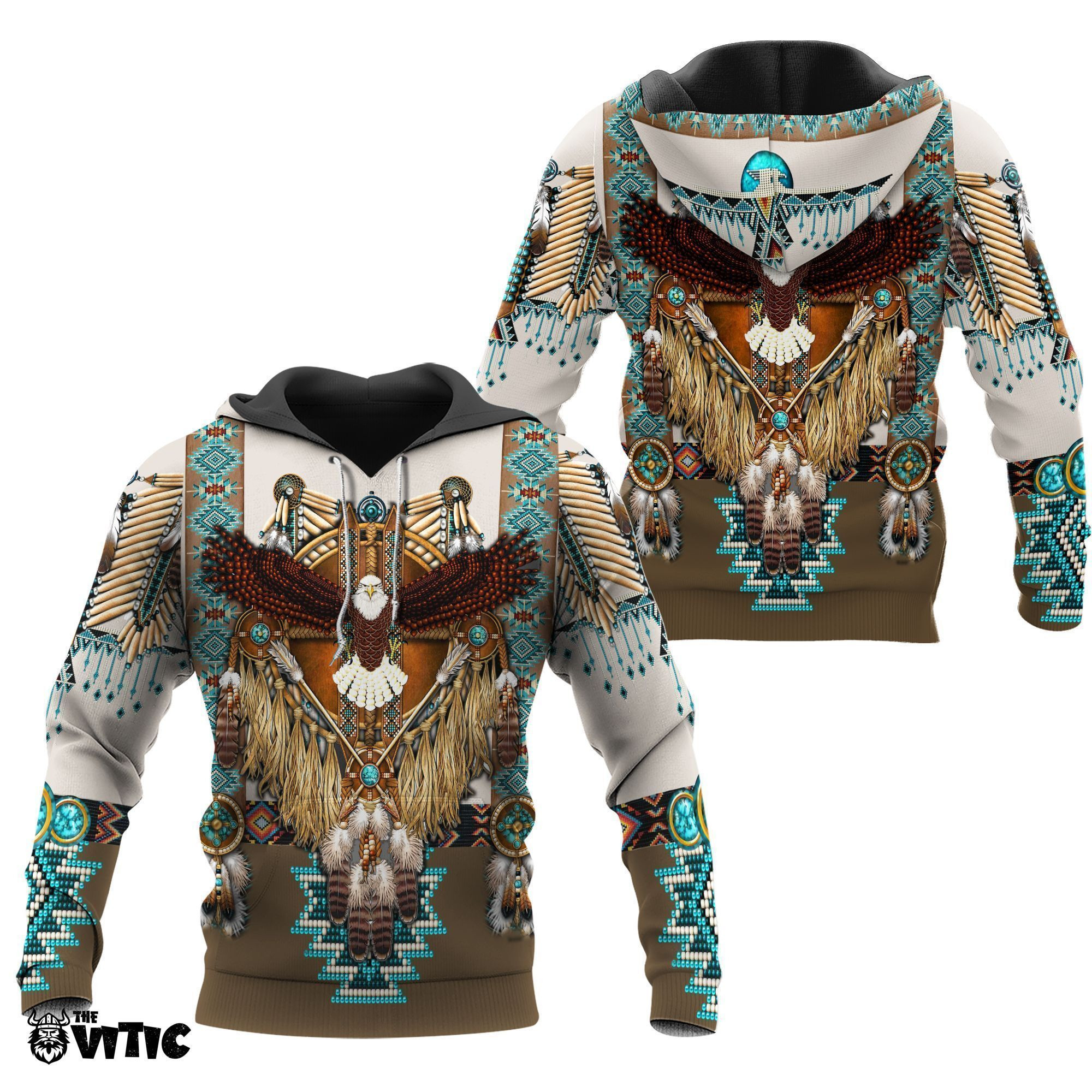 Thevitic? Native American Hoodie HD03424