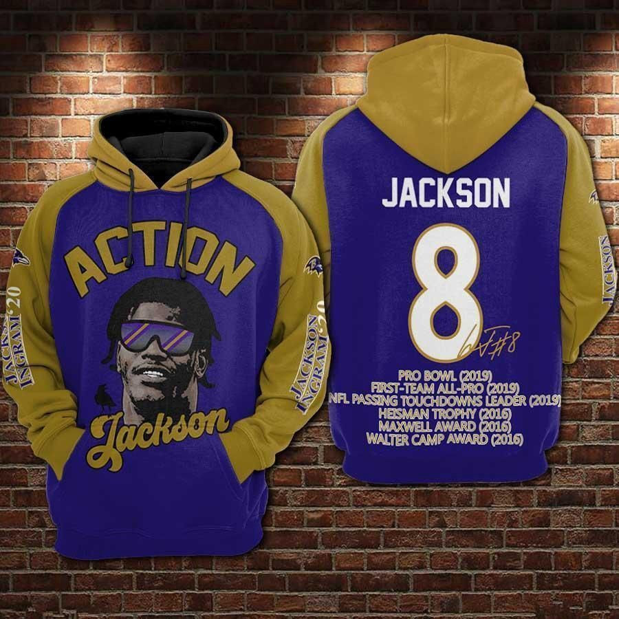 Lamar Jackson I1d1 3D Hoodie For Men For Women All Over Printed Hoodie