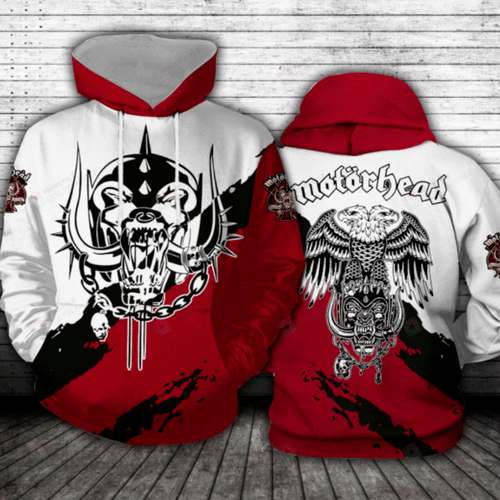 Motorhead Logo Men and Women 3D Full Printing Hoodie