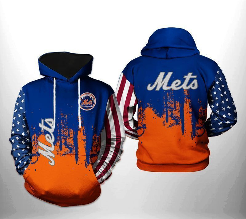 Mlb- New York Mets 3d Hoodie Style 09