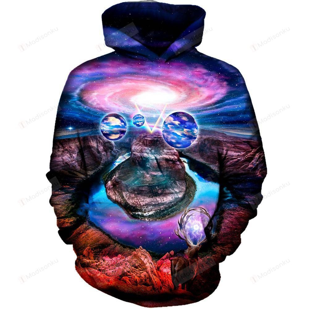 Arizona Horseshoe Bend 3D All Over Printed Hoodie, Zip- Up Hoodie