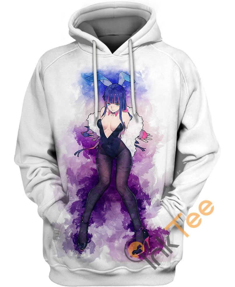 Stocking Anime Girl Amazon Hoodie 3D Size S to 5XL