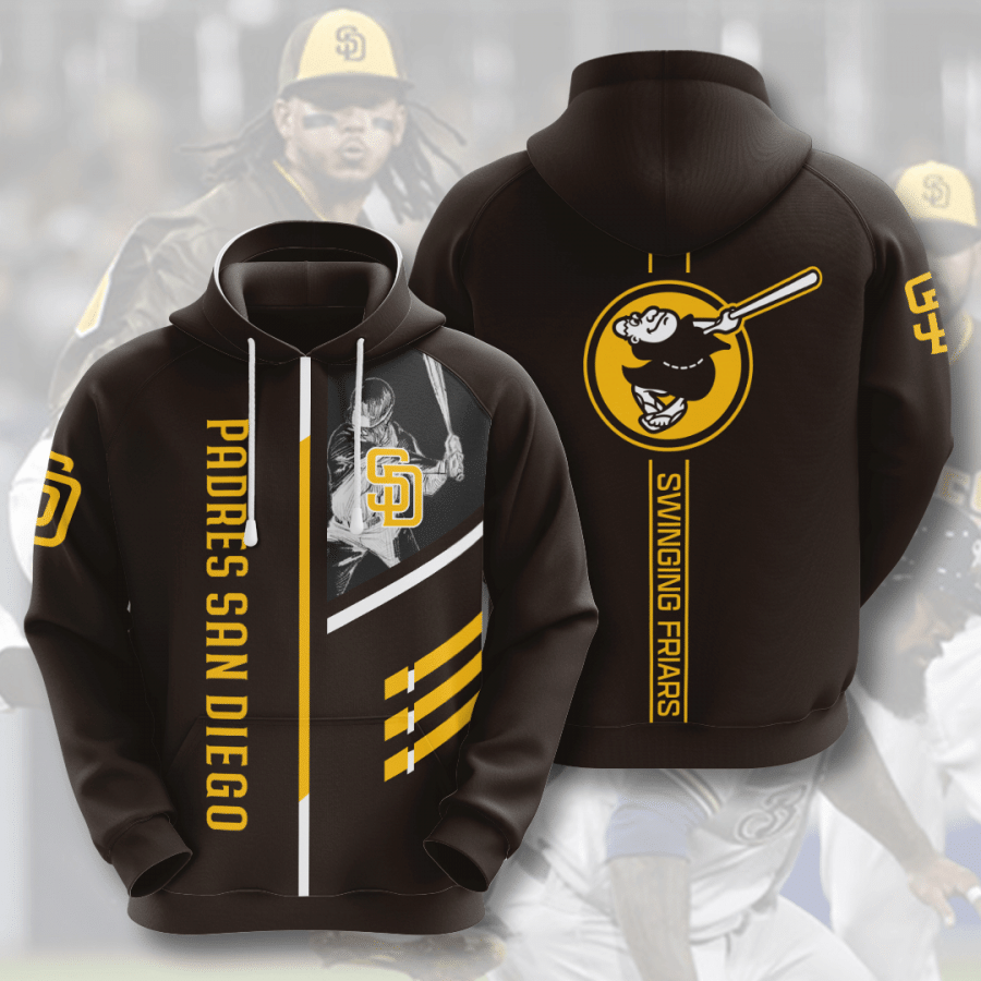 Mlb- San Diego Padres 3d Hoodie Style 04