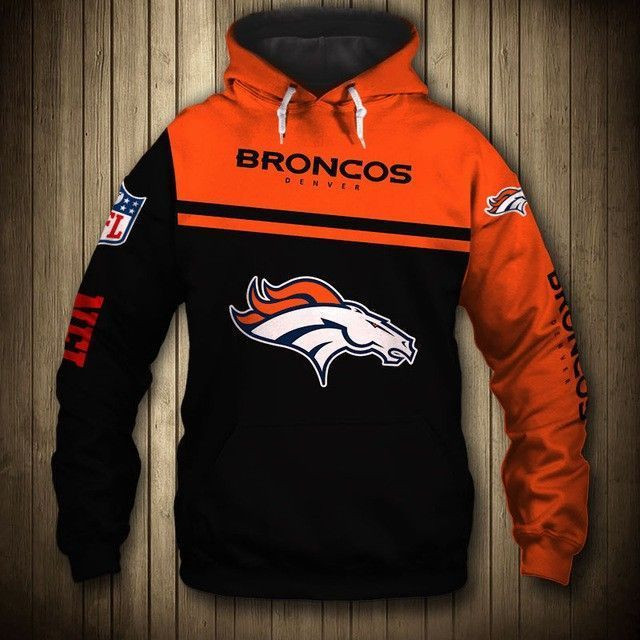 Official NFL Denver Broncos Skull Men And Women 3D Full Printing Hoodie Zip Hoodie Denver Broncos 3D Full Printing Shirt Denver Broncos NFL Football Team 3D Hoodie Shirt