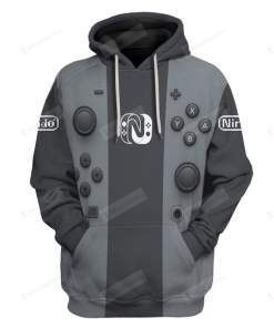 Nintendo Switch 3D All Over Print Hoodie, Zip-up Hoodie