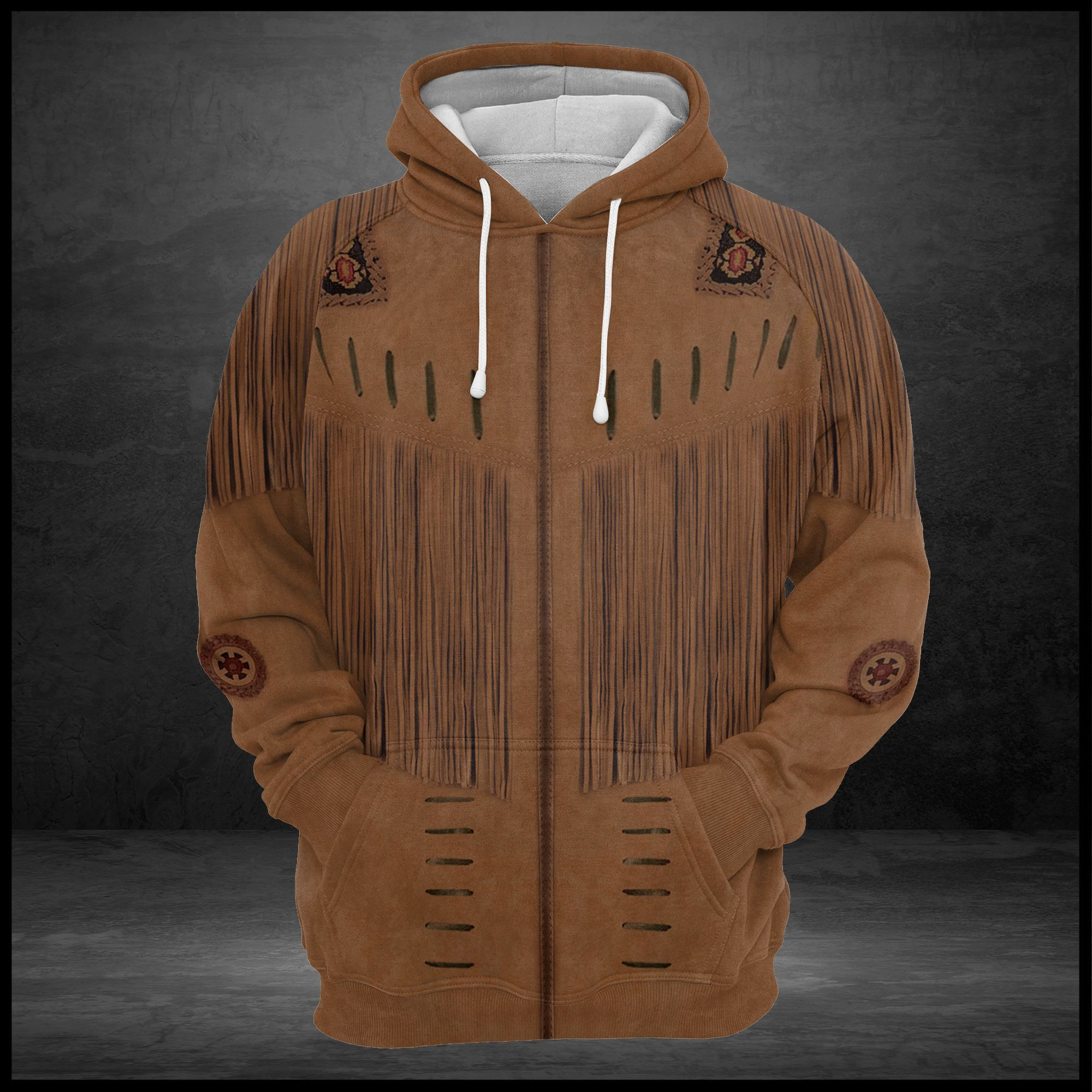 Modern Native American Pattern Hoodie BT14