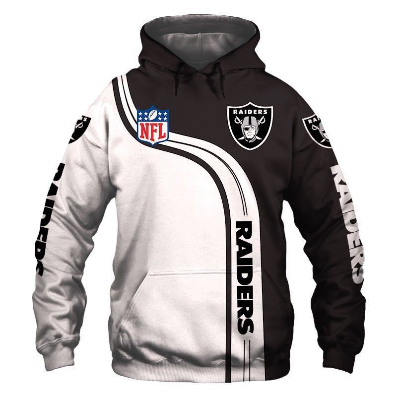 NFL Oakland Raiders Men And Women 3D Full Printing Hoodie And Zip Hoodie Official NFL Oakland Raiders 3D Full Printing Shirt For Fans Oakland Raiders 3D Hoodie Shirt Shirt