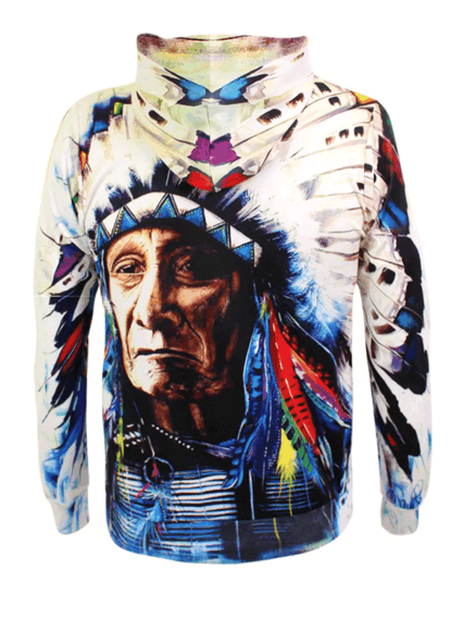 Chief Native American Clothing Hoodie BT15